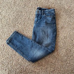 Lucky Brand Lolita Skinny Ankle Jeans Dark Wash Denim Stretch Size 8